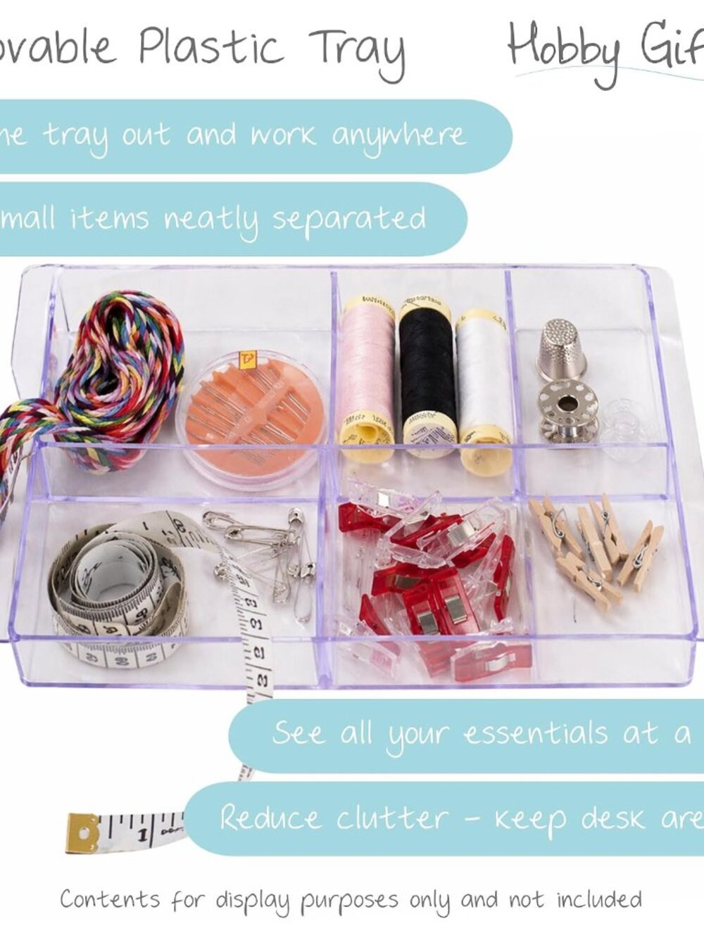 Medium Sewing Box Organiser - Picture 7 of 10